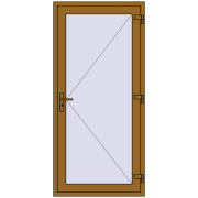 REHAU SYNEGO 960x2050 мм LIGHT_OAK з двох сторін