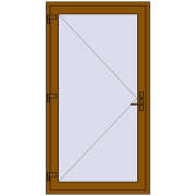 REHAU Euro-Design 60 1100x2040 мм