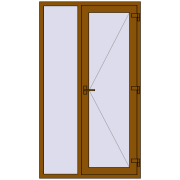 REHAU Brillant-Design 1200x2100 мм GOLDEN OAK з двох сторін REHAU Brillant-Design 1200x2100 мм GOLDEN OAK з двох сторін