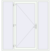 REHAU Euro-Design 60 2000x2100 мм REHAU Euro-Design 60 2000x2100 мм