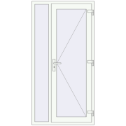 REHAU Euro-Design 60 1020x2020 мм