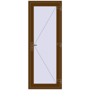 REHAU SYNEGO 800x2100 мм WALNUT з двох сторін