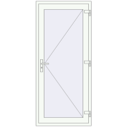 REHAU Euro-Design 60 900x2000 мм