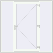 REHAU Euro-Design 60 2000x2000 мм