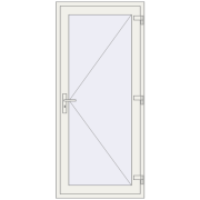 REHAU Euro-Design 60 900x2000 мм REHAU Euro-Design 60 900x2000 мм