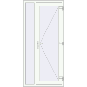 REHAU Euro-Design 60 1000x2100 мм