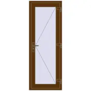 REHAU Euro-Design 60 700x1900 мм WALNUT з двох сторін