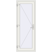 REHAU Euro-Design 60 760x2050 мм