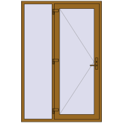 REHAU Euro-Design 60 1400x2100 мм REHAU Euro-Design 60 1400x2100 мм