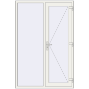 REHAU Euro-Design 60 1400x2100 мм