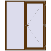 Вхідні двері 1700x2100 мм REHAU Brillant-Design Вхідні двері 1700x2100 мм REHAU Brillant-Design