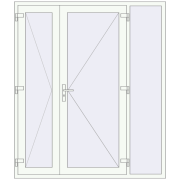 REHAU Brillant-Design 1800x2100 мм