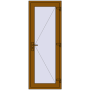 REHAU Т94/60 740x2000 мм GOLDEN OAK з двох сторін REHAU Т94/60 740x2000 мм GOLDEN OAK з двох сторін