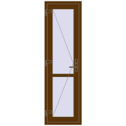 REHAU Т94/60 600x2006 мм WALNUT з двох сторін