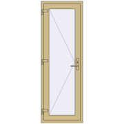 Altest 700x2050 мм RAL 1000 Green beige з двох сторін Altest 700x2050 мм RAL 1000 Green beige з двох сторін