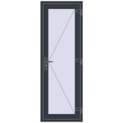 REHAU Т94/60 700x2000 мм ANTHRACITE_GREY_STRUKTURAL з двох сторін REHAU Т94/60 700x2000 мм ANTHRACITE_GREY_STRUKTURAL з двох сторін