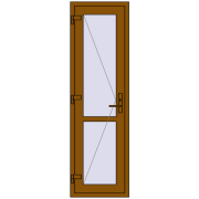 REHAU Т94/60 600x2006 мм GOLDEN OAK з двох сторін