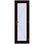 REHAU Т94/60 700x2050 мм BLACK_BROWN з двох сторін