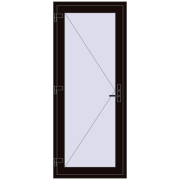 REHAU Т94/60 900x2100 мм BLACK_BROWN з двох сторін REHAU Т94/60 900x2100 мм BLACK_BROWN з двох сторін