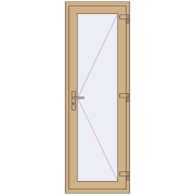 Altest 700x2070 мм RAL 1001 Beige з двох сторін Altest 700x2070 мм RAL 1001 Beige з двох сторін