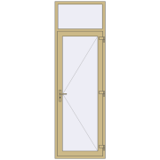 Altest 875x2725 мм RAL 1000 Green beige з двох сторін