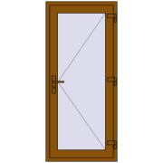 REHAU Т94/60 800x1800 мм GOLDEN OAK з двох сторін REHAU Т94/60 800x1800 мм GOLDEN OAK з двох сторін