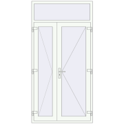 Altest 1200x2400 мм RAL 9017 Traffic black ззовні