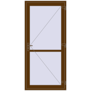 REHAU Z74/60 1060x2280 мм WALNUT з двох сторін