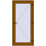 REHAU Т94/60 900x1900 мм GOLDEN OAK з двох сторін