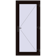 REHAU Т94/60 900x2020 мм BLACK_BROWN з двох сторін