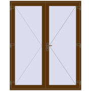 REHAU Т94/60 1800x2250 мм WALNUT з двох сторін