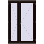 REHAU Т94/60 1300x2050 мм BLACK_BROWN з двох сторін REHAU Т94/60 1300x2050 мм BLACK_BROWN з двох сторін