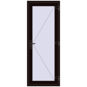 REHAU Т94/60 800x2080 мм BLACK_BROWN з двох сторін REHAU Т94/60 800x2080 мм BLACK_BROWN з двох сторін