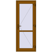 REHAU Z74/60 800x2050 мм GOLDEN OAK з двох сторін