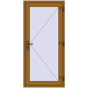 Внутрішні двері 880x1900 мм REHAU Т94/60 LIGHT_OAK з двох сторін Внутрішні двері 880x1900 мм REHAU Т94/60 LIGHT_OAK з двох сторін