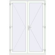 Altest 1600x2400 мм RAL 1014 Ivory ззовні Altest 1600x2400 мм RAL 1014 Ivory ззовні