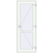 REHAU Т94/60 770x2050 мм GOLDEN OAK ззовні