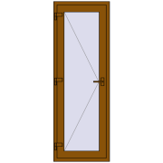 REHAU Т94/60 700x2000 мм GOLDEN OAK з двох сторін
