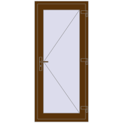 REHAU Т94/60 800x1800 мм WALNUT з двох сторін REHAU Т94/60 800x1800 мм WALNUT з двох сторін