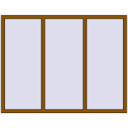 Вікна 1800x1400 мм REHAU Euro 70 GOLDEN OAK з двох сторін