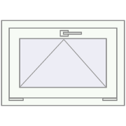 REHAU Brillant-Design 650x450 мм Білий (RAL 9016) з двох сторін REHAU Brillant-Design 650x450 мм Білий (RAL 9016) з двох сторін