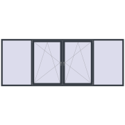 REHAU Euro 70 3900x1500 мм REHAU Euro 70 3900x1500 мм