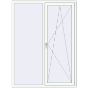 REHAU Euro 70 1420x1900 мм