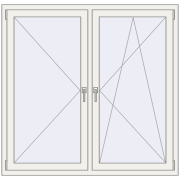 REHAU SYNEGO MD 1450x1400 мм