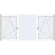 REHAU Euro 70 2400x1200 мм REHAU Euro 70 2400x1200 мм