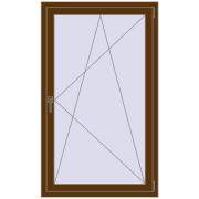 REHAU SYNEGO MD 900x1500 мм WALNUT з двох сторін
