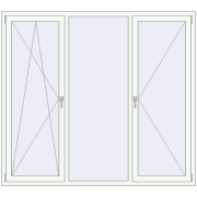 REHAU Euro 60 2000x1800 мм