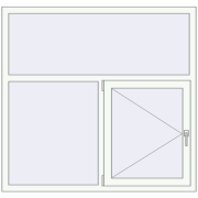 Вікна 1460x1390 мм REHAU Euro 70