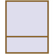 REHAU Euro 70 1800x2200 мм LIGHT_OAK з двох сторін