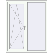 REHAU Euro 70 1100x1410 мм